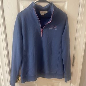Vineyard vine pullover half zip sweatshirt